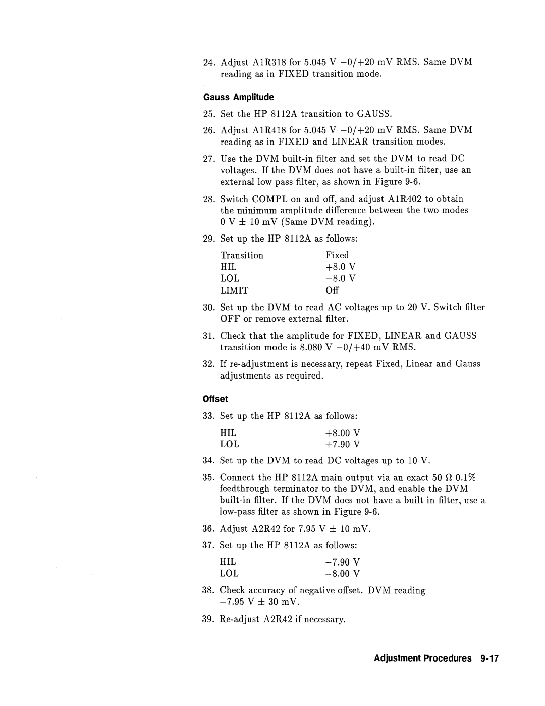 Agilent Technologies 08112-90004 service manual 