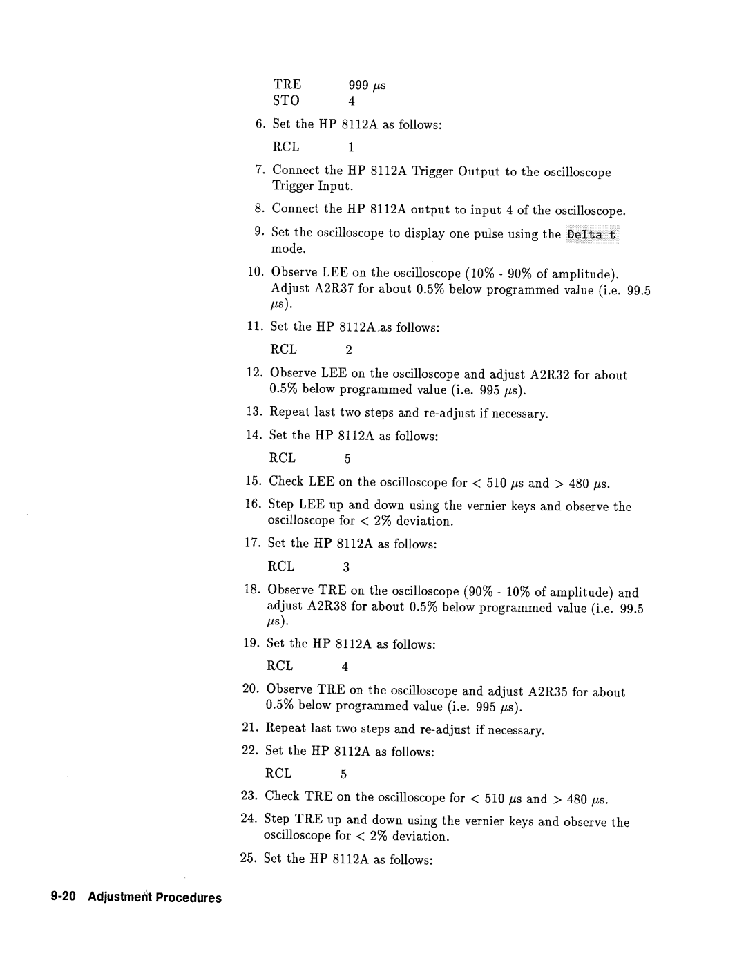 Agilent Technologies 08112-90004 service manual 