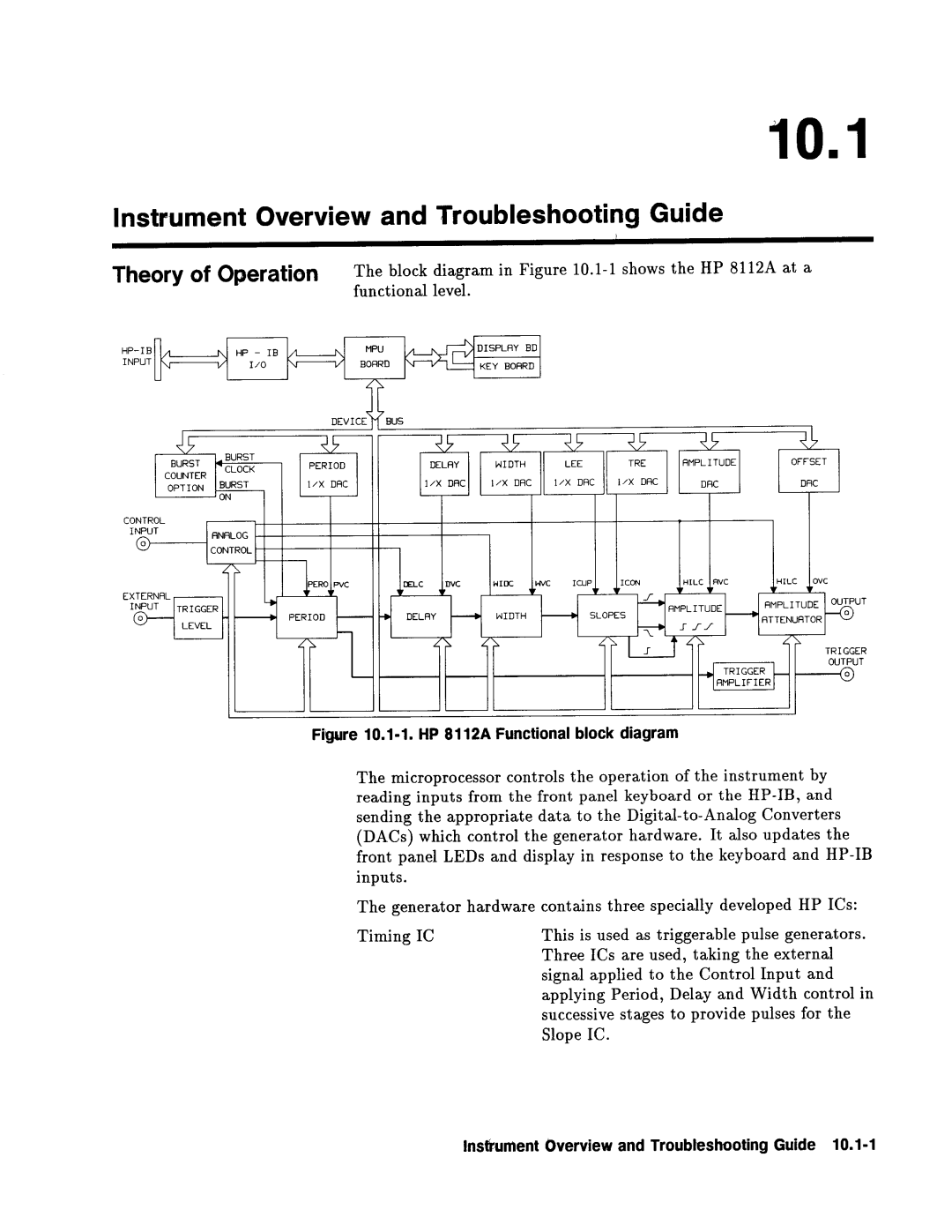 Agilent Technologies 08112-90004 service manual 