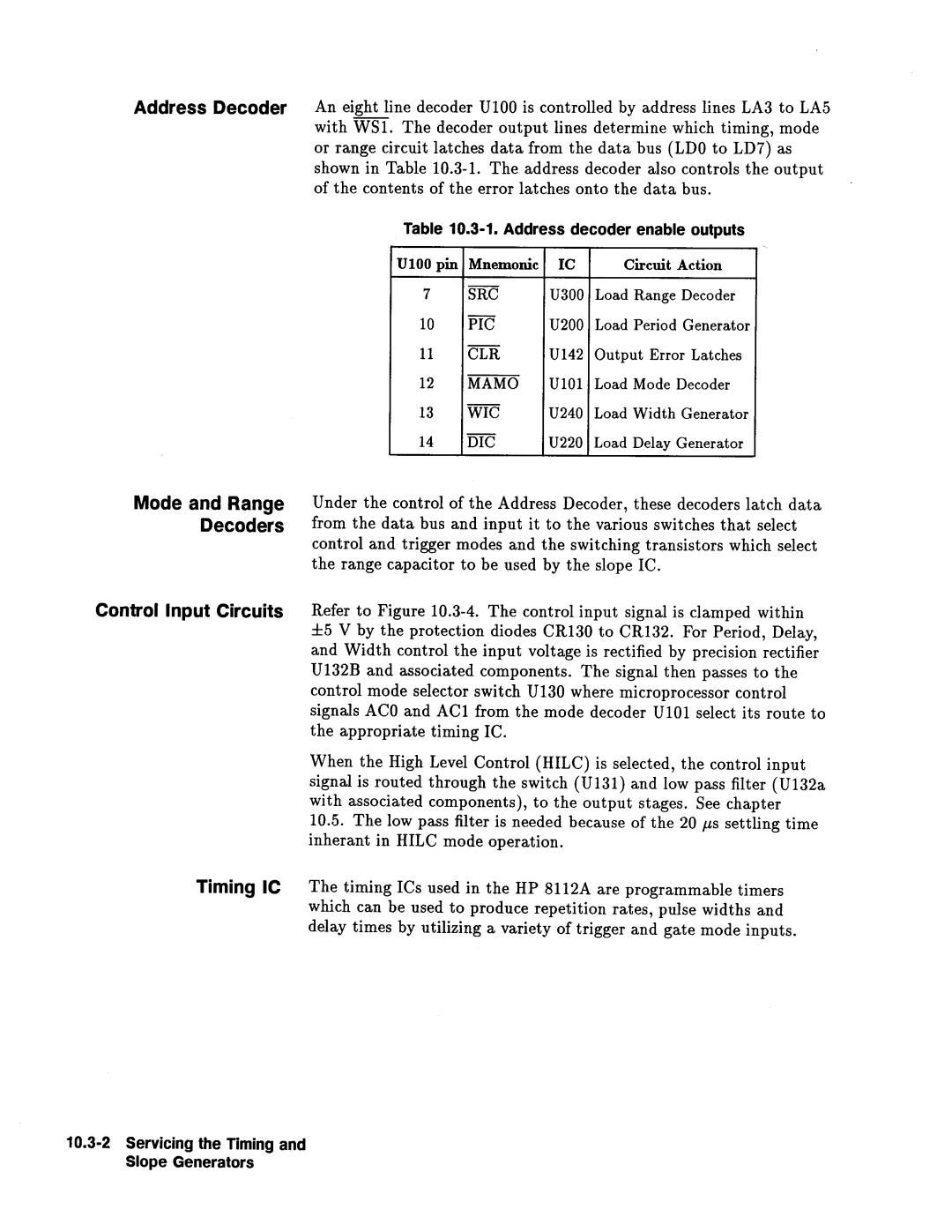 Agilent Technologies 08112-90004 service manual 