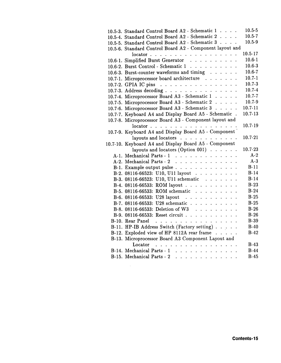 Agilent Technologies 08112-90004 service manual 