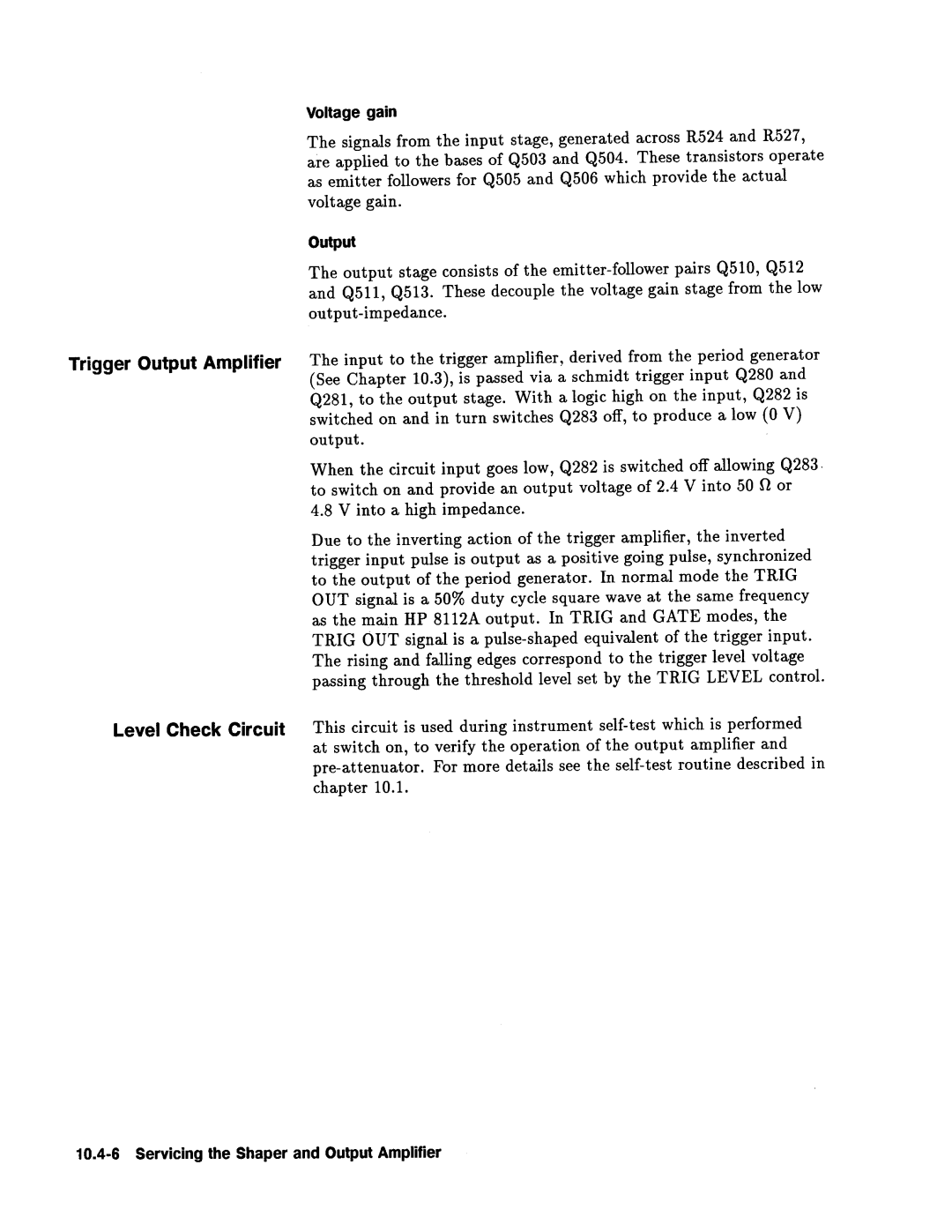 Agilent Technologies 08112-90004 service manual 