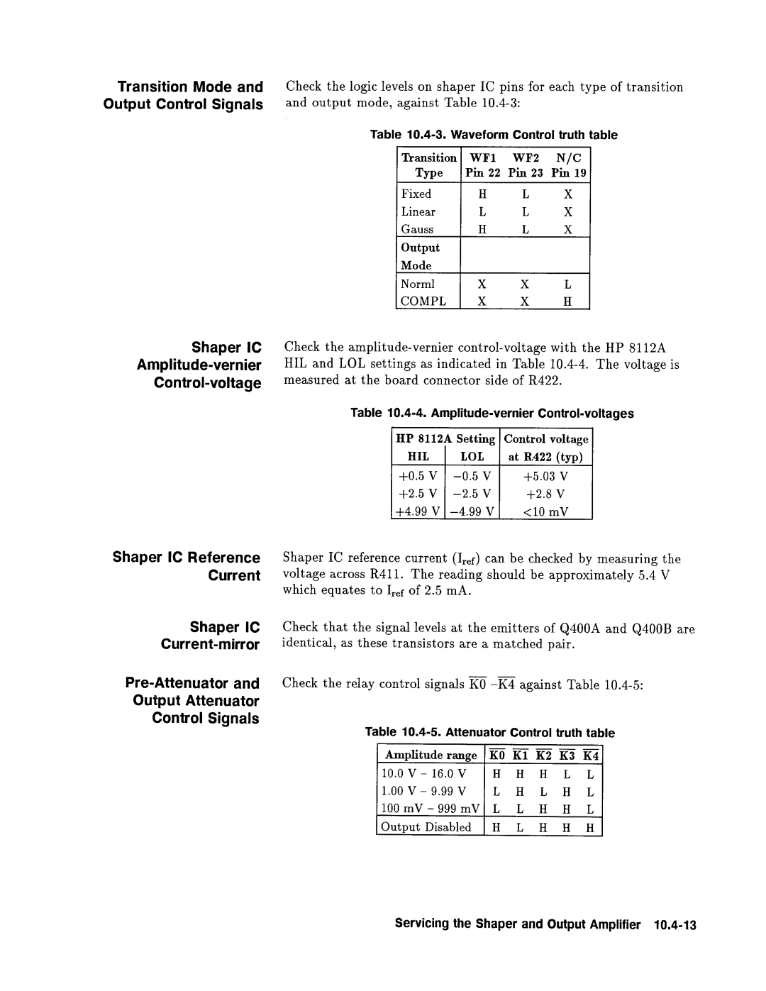 Agilent Technologies 08112-90004 service manual 