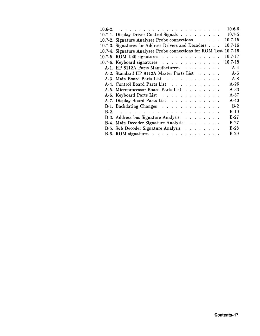 Agilent Technologies 08112-90004 service manual 