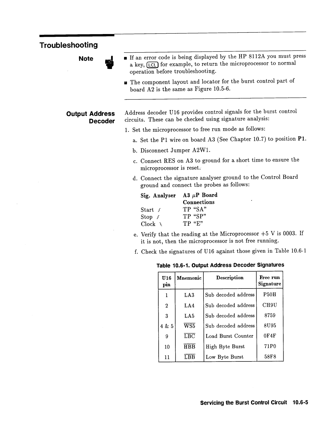 Agilent Technologies 08112-90004 service manual 