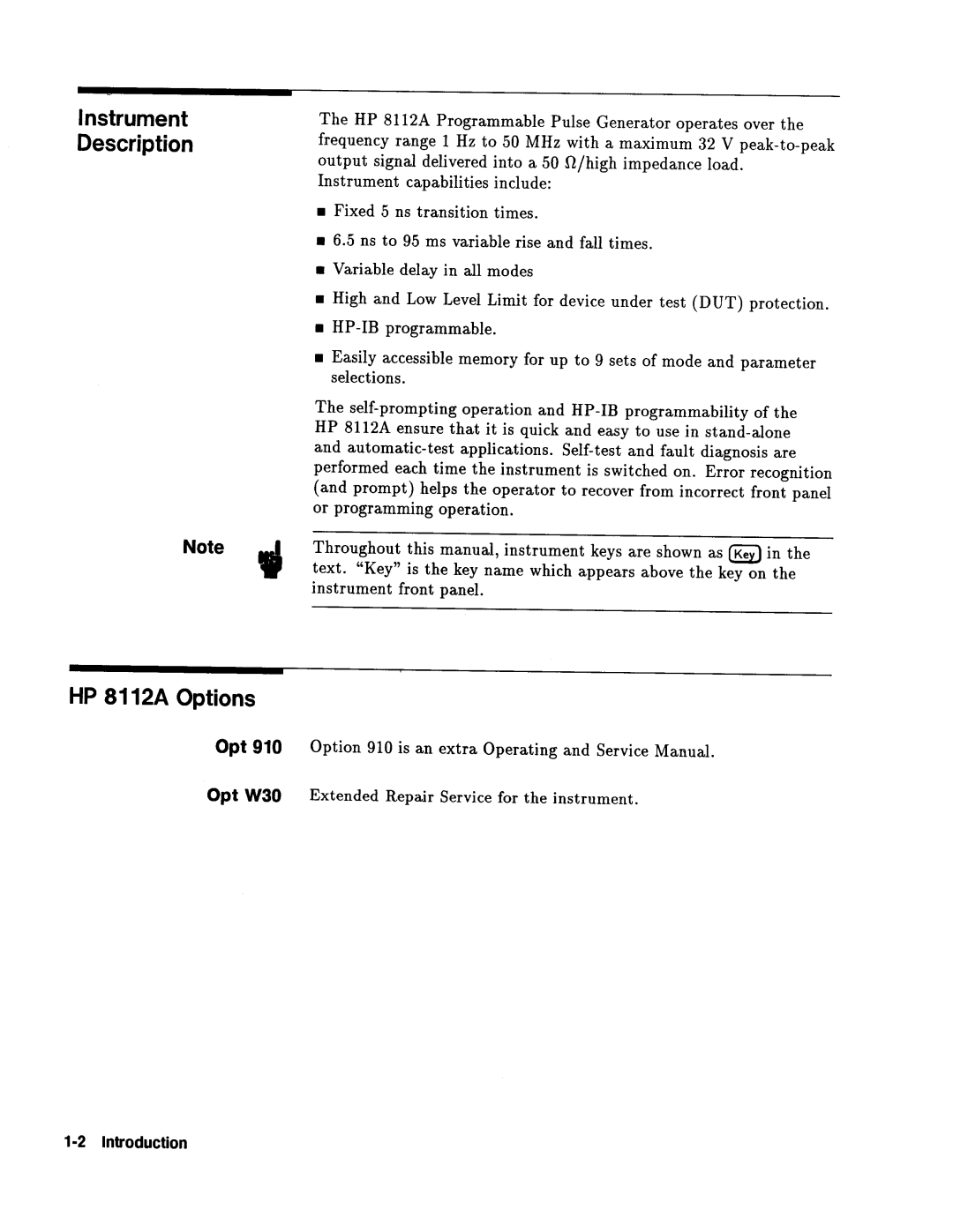 Agilent Technologies 08112-90004 service manual 