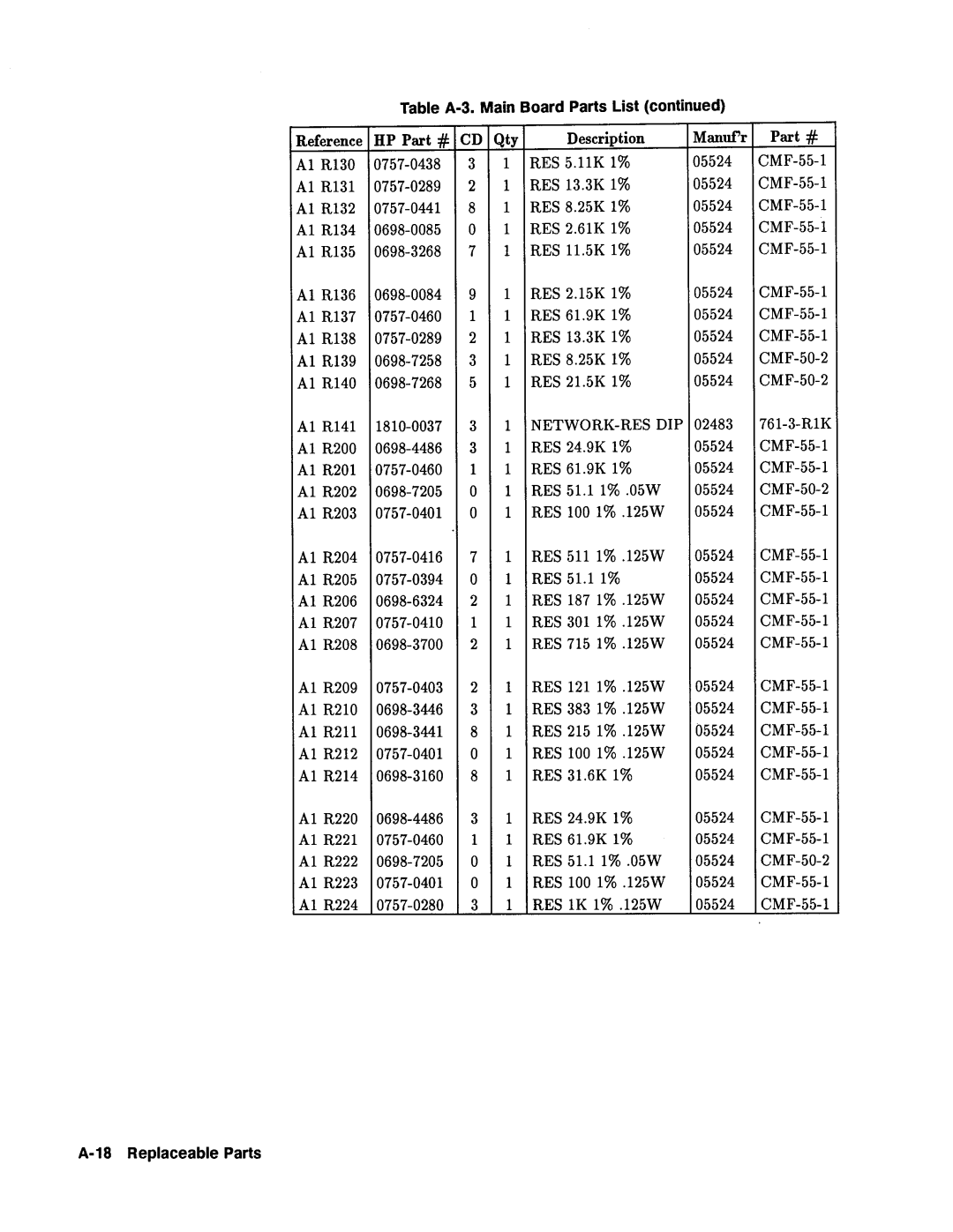 Agilent Technologies 08112-90004 service manual 