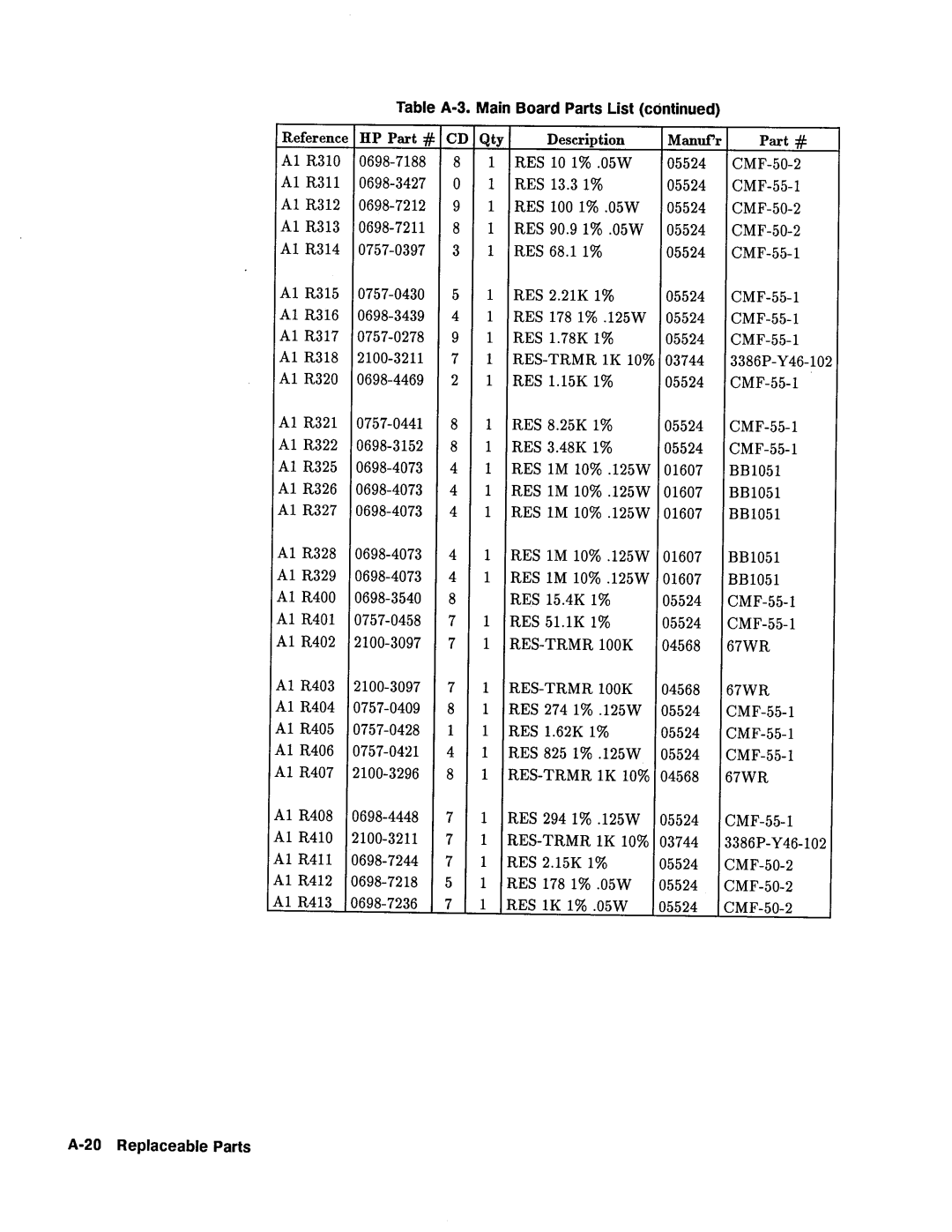 Agilent Technologies 08112-90004 service manual 