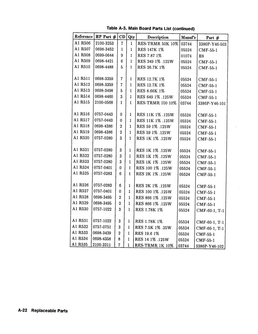 Agilent Technologies 08112-90004 service manual 