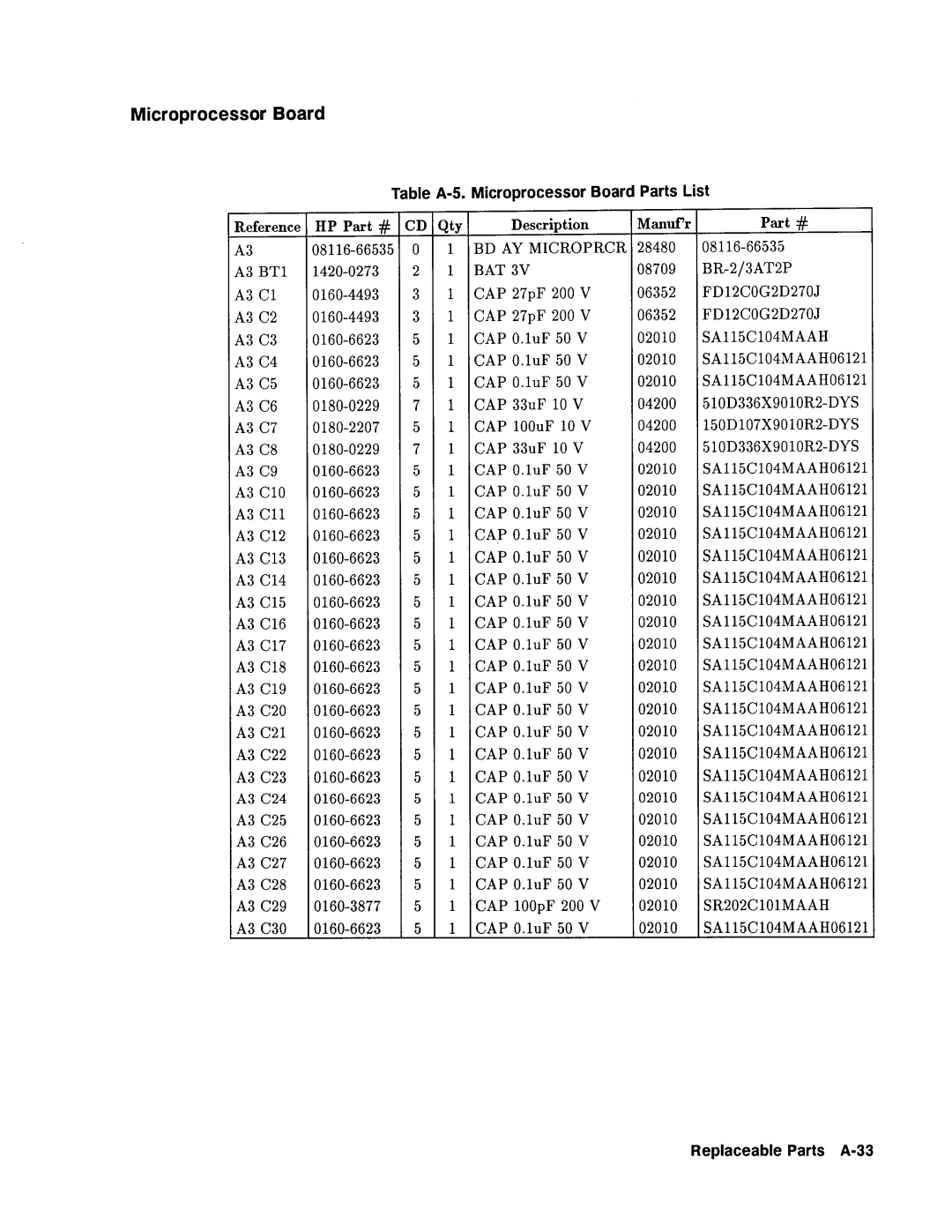 Agilent Technologies 08112-90004 service manual 