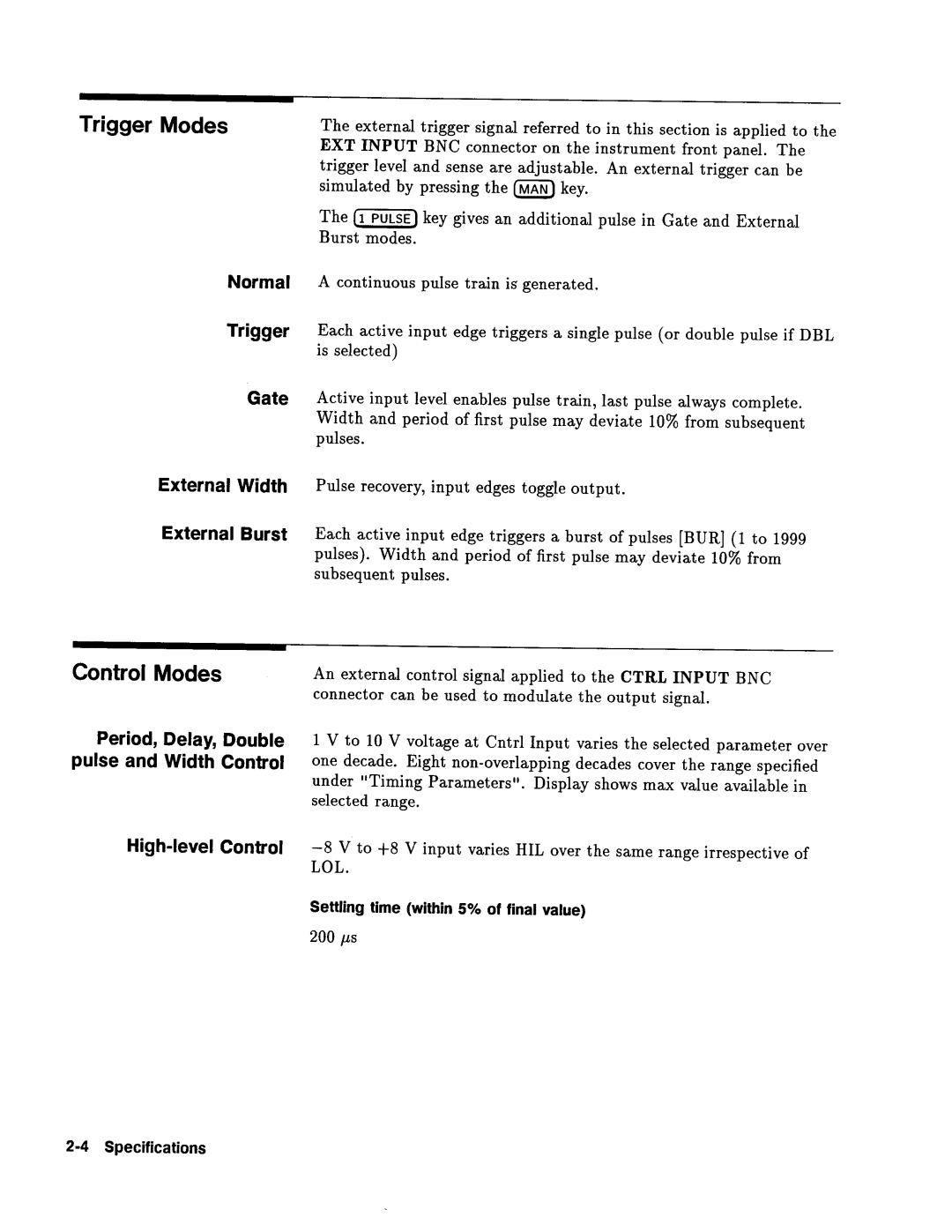 Agilent Technologies 08112-90004 service manual 