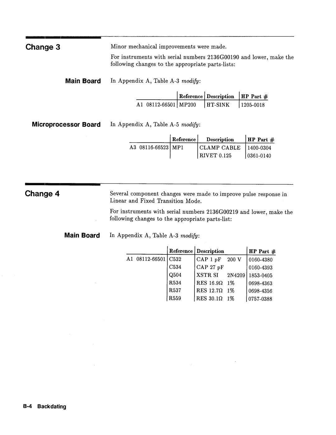 Agilent Technologies 08112-90004 service manual 