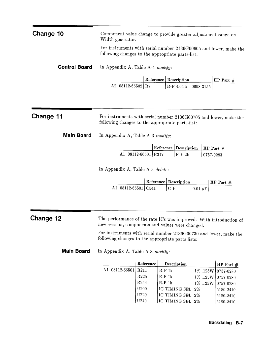 Agilent Technologies 08112-90004 service manual 