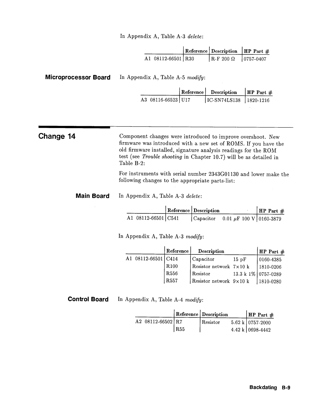 Agilent Technologies 08112-90004 service manual 