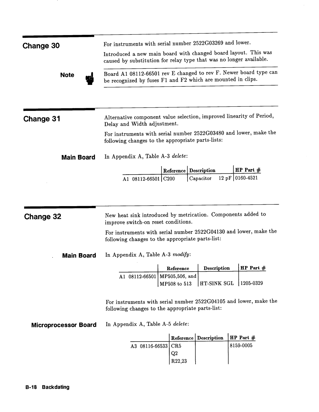 Agilent Technologies 08112-90004 service manual 