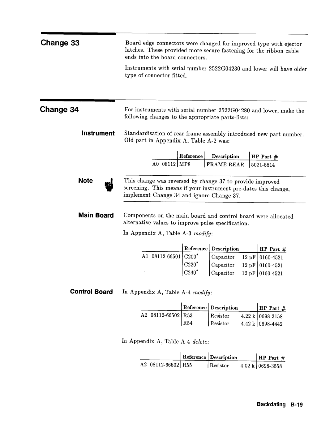 Agilent Technologies 08112-90004 service manual 