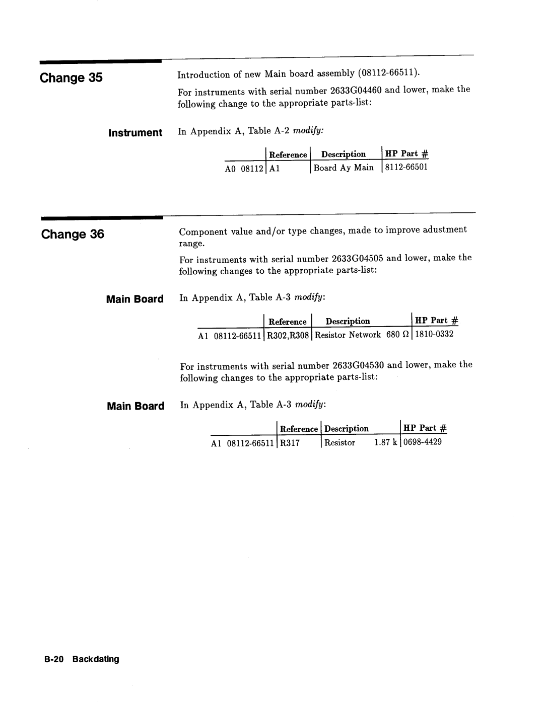 Agilent Technologies 08112-90004 service manual 