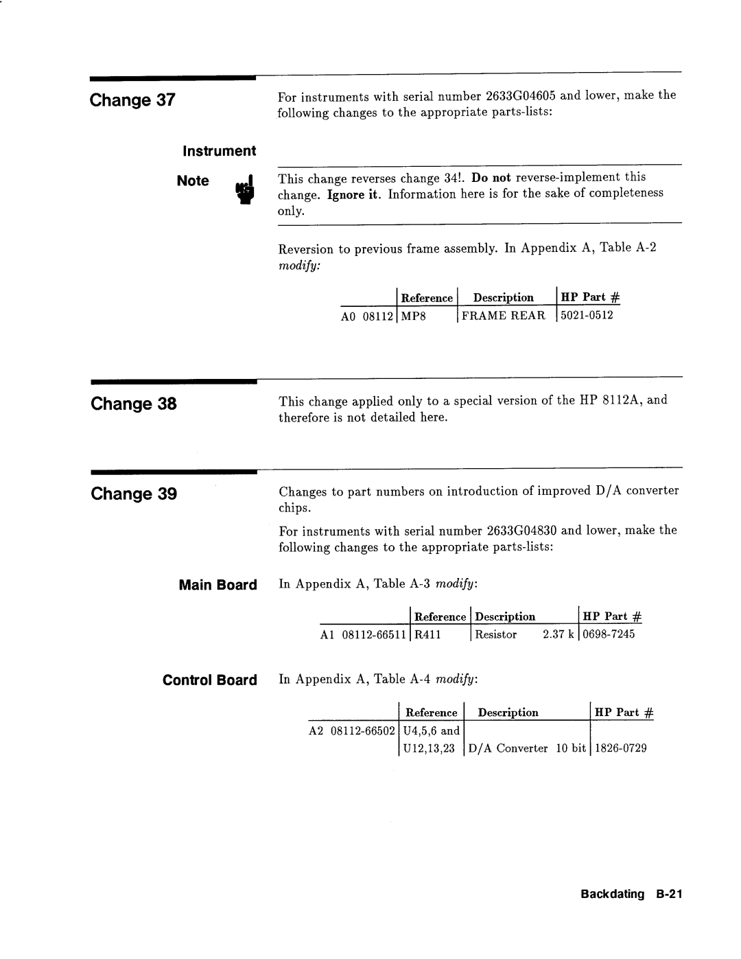 Agilent Technologies 08112-90004 service manual 