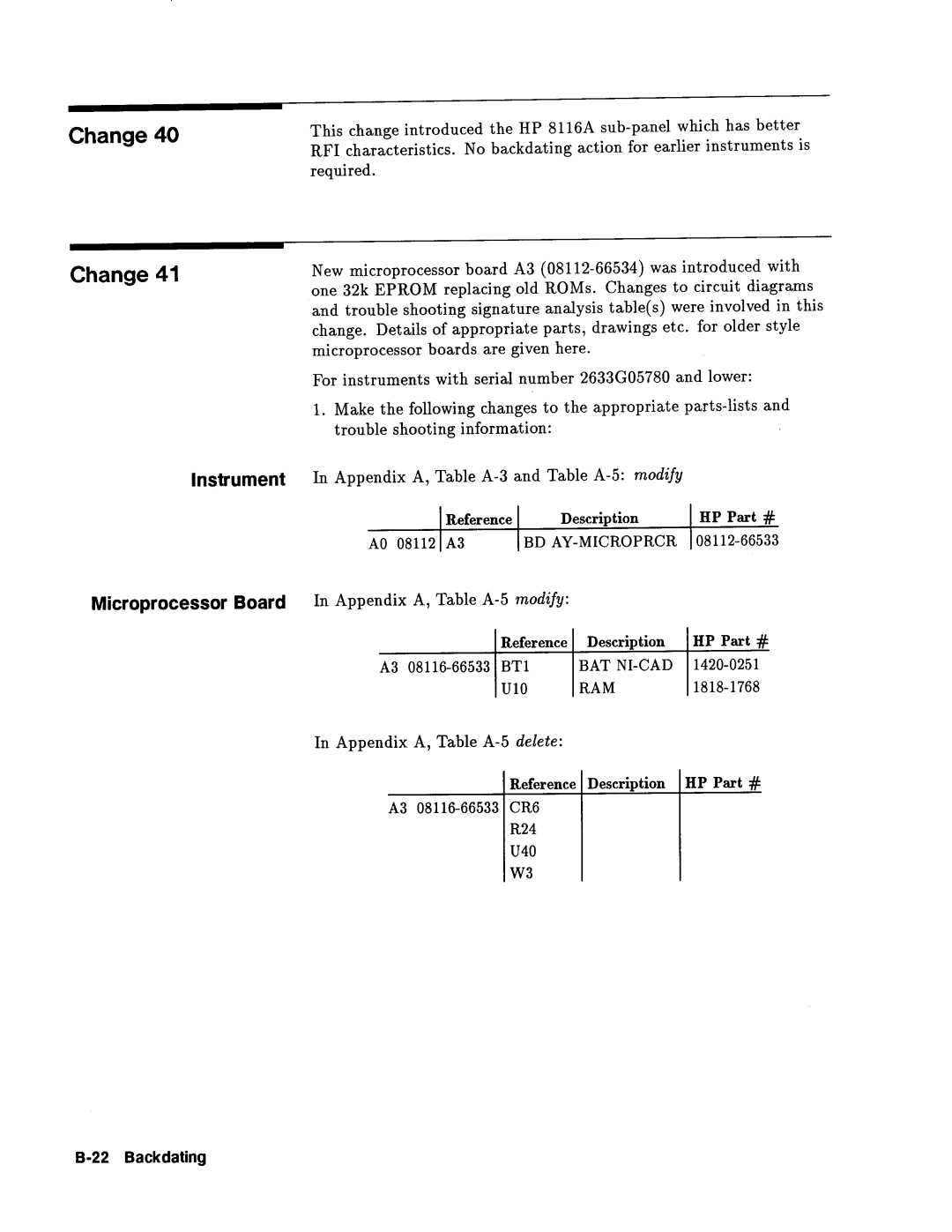 Agilent Technologies 08112-90004 service manual 