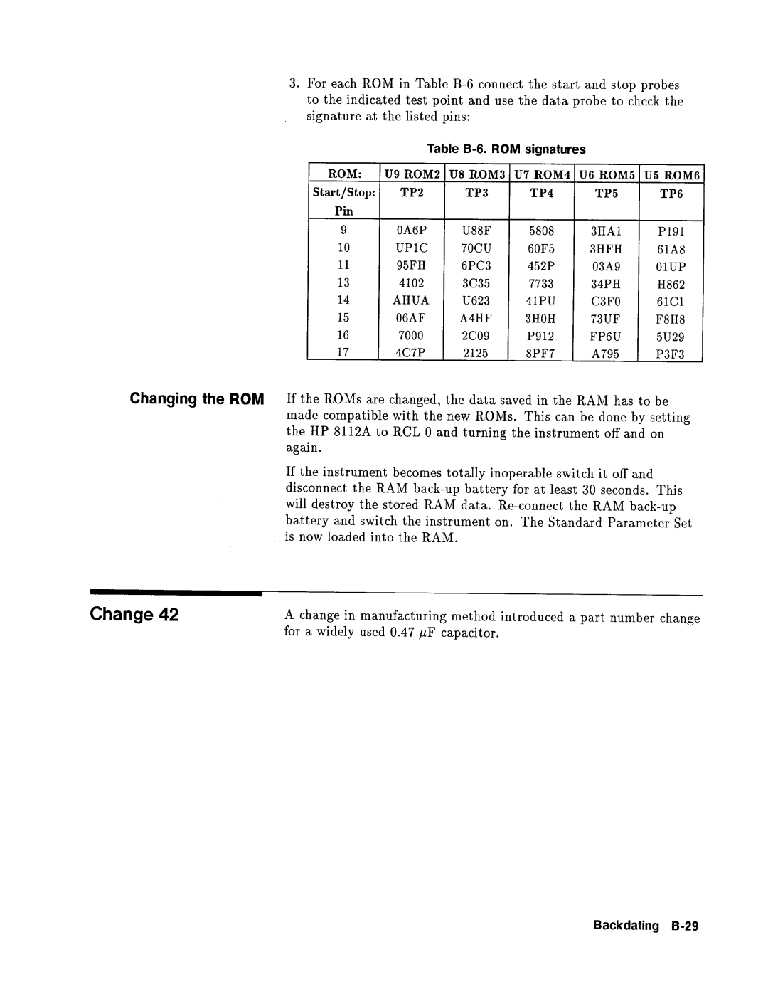 Agilent Technologies 08112-90004 service manual 