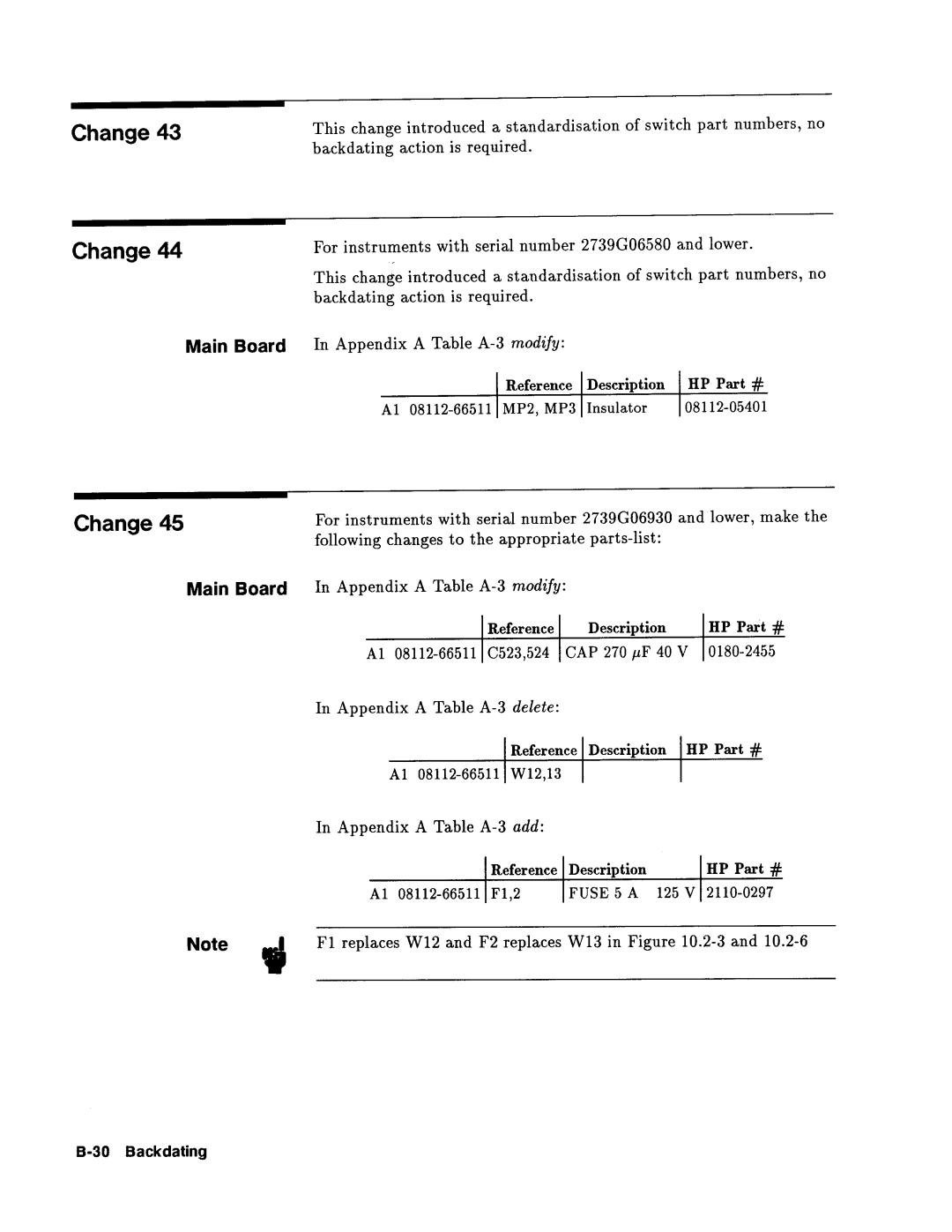 Agilent Technologies 08112-90004 service manual 