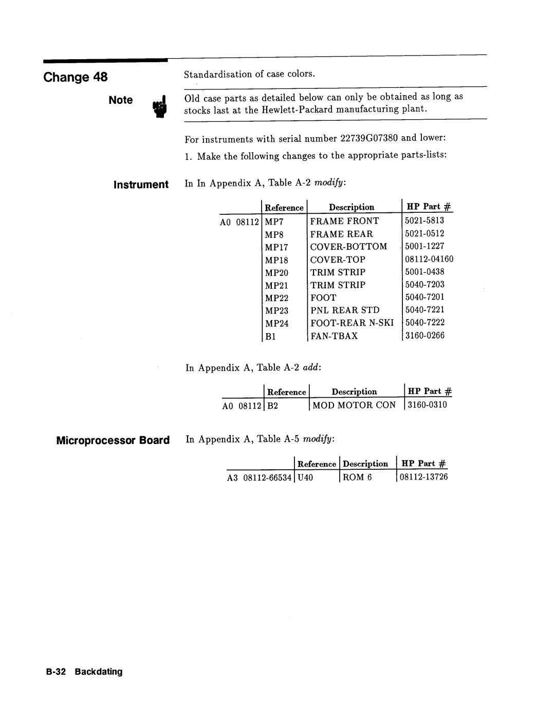 Agilent Technologies 08112-90004 service manual 