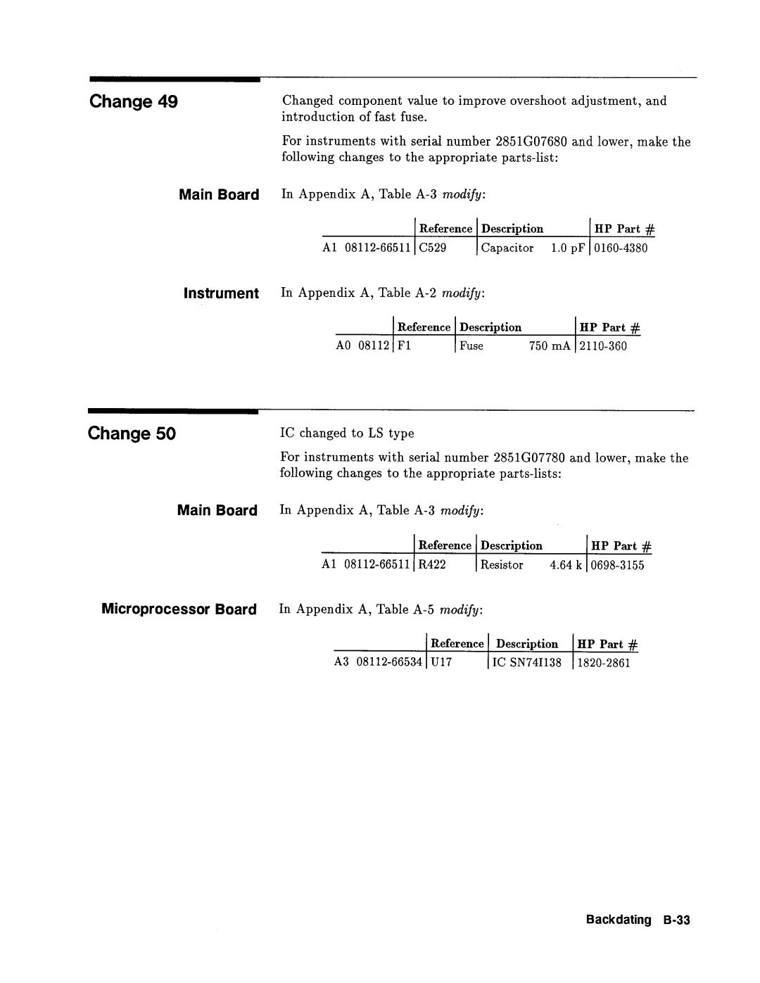 Agilent Technologies 08112-90004 service manual 