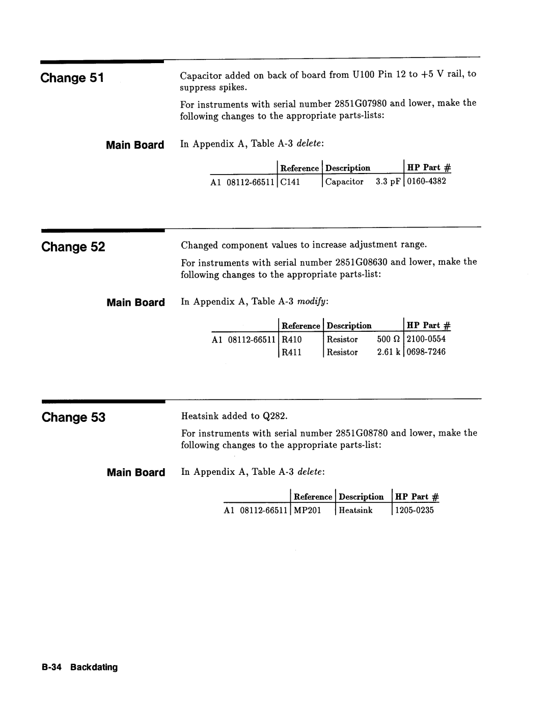 Agilent Technologies 08112-90004 service manual 