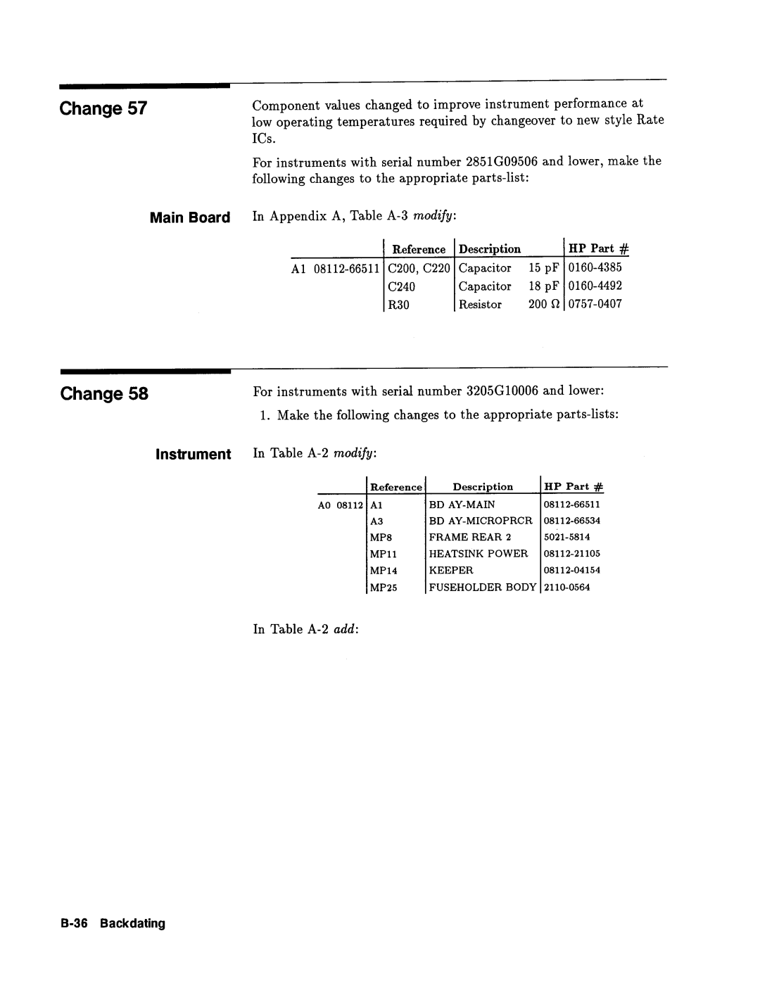 Agilent Technologies 08112-90004 service manual 