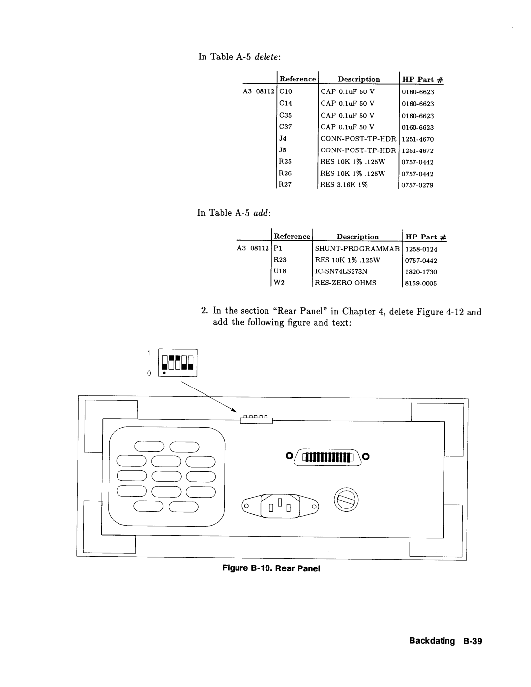 Agilent Technologies 08112-90004 service manual 