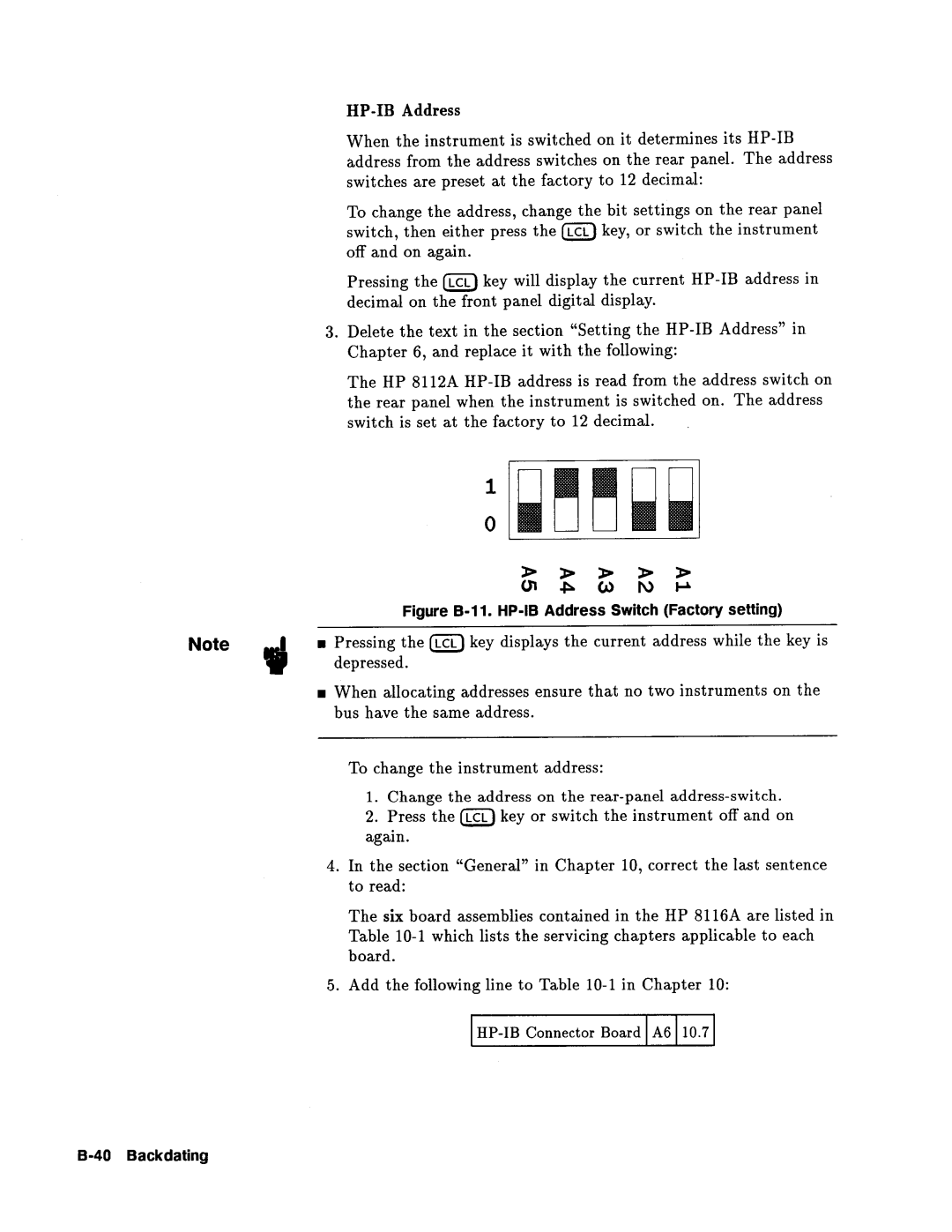 Agilent Technologies 08112-90004 service manual 