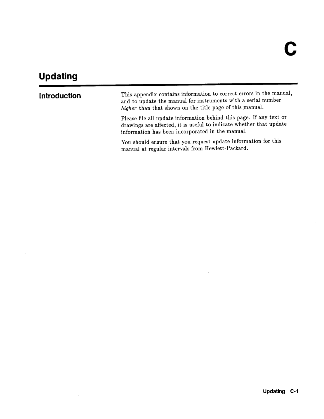 Agilent Technologies 08112-90004 service manual 