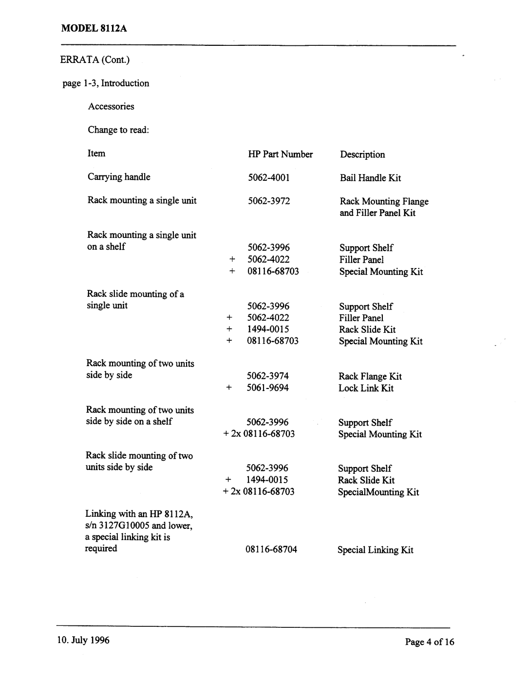 Agilent Technologies 08112-90004 service manual 