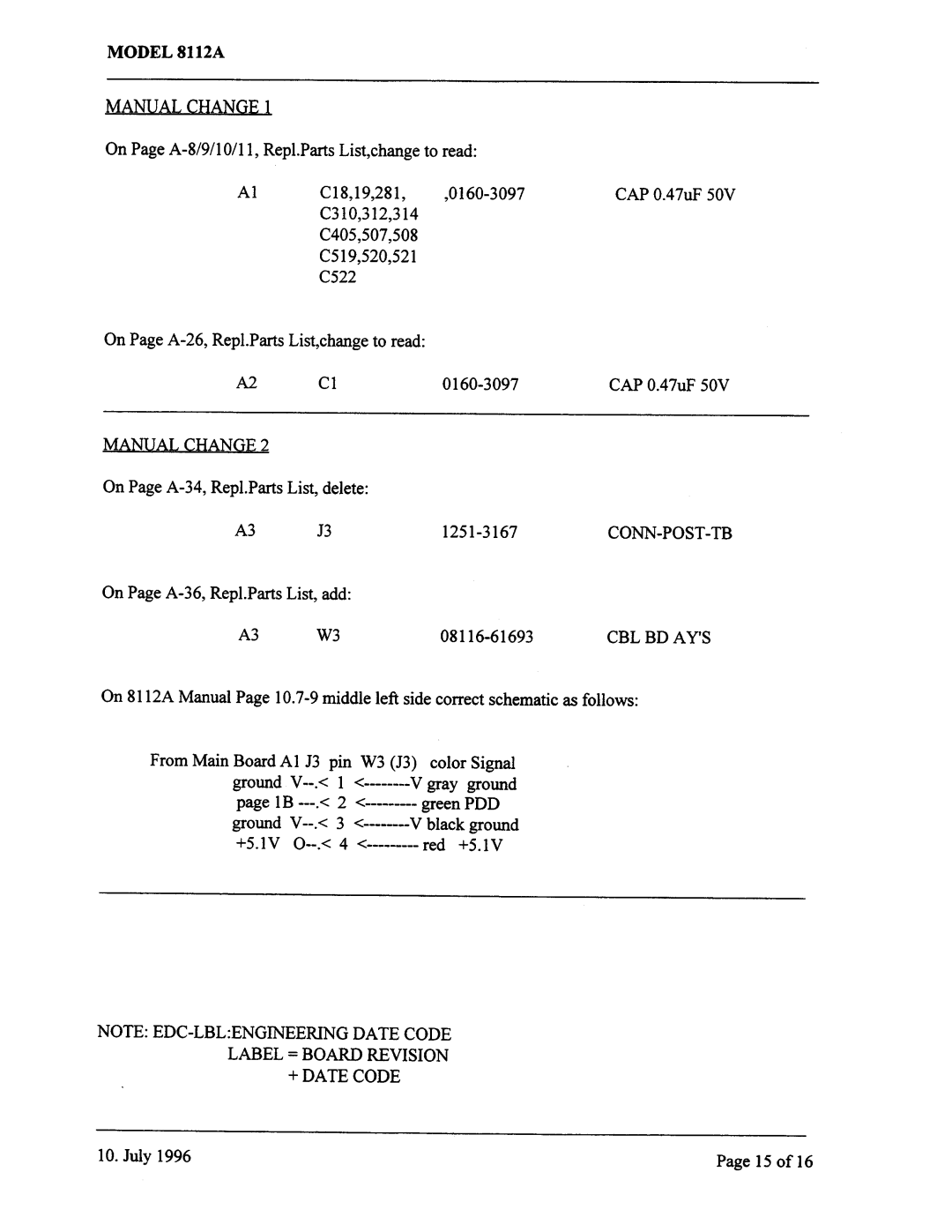 Agilent Technologies 08112-90004 service manual 