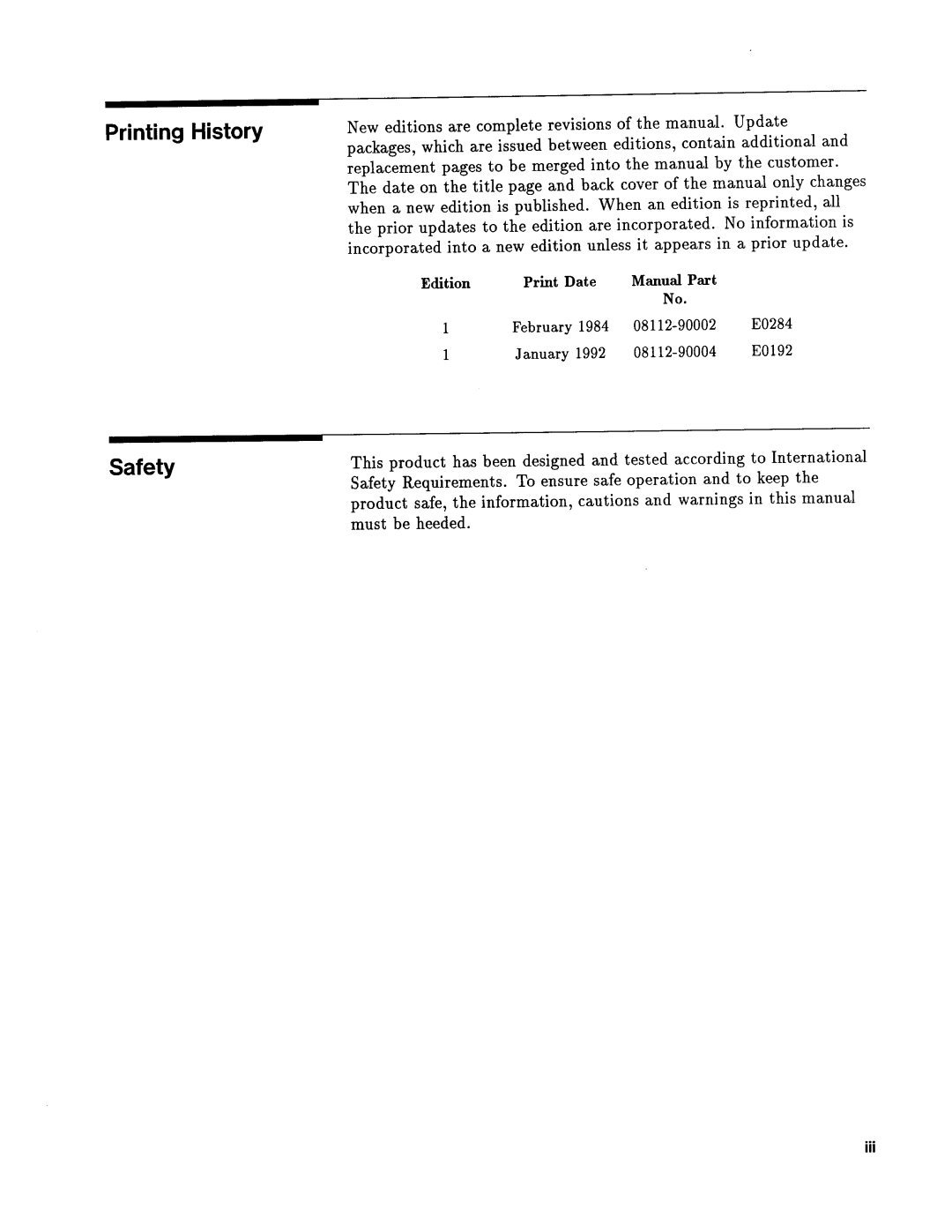 Agilent Technologies 08112-90004 service manual 