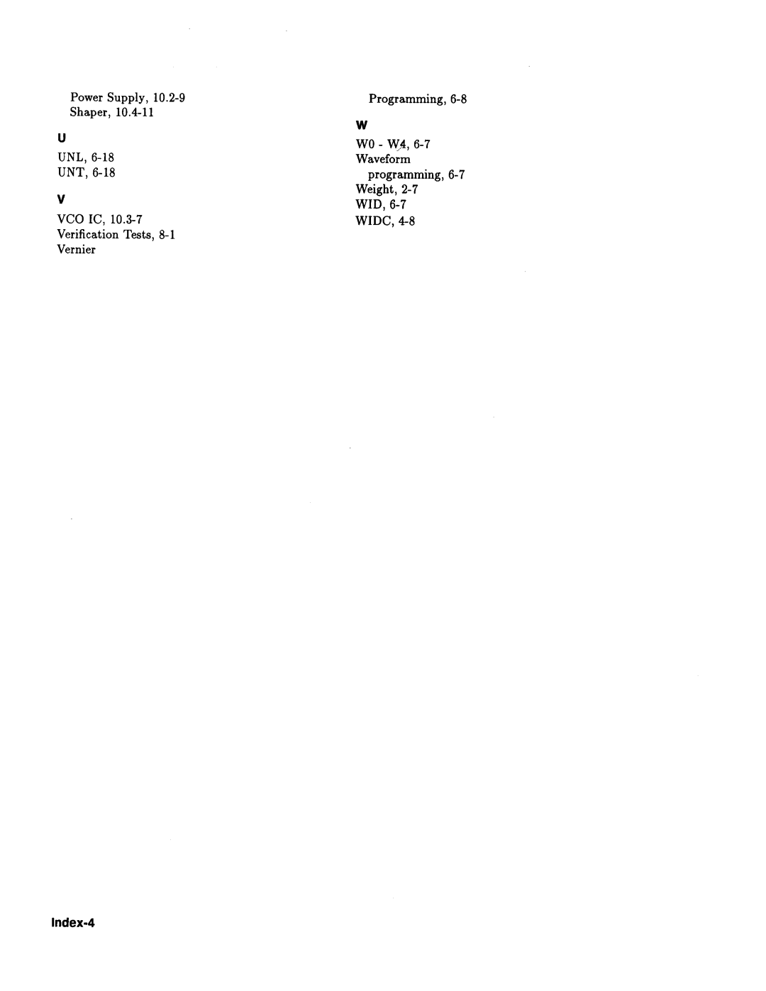 Agilent Technologies 08112-90004 service manual 