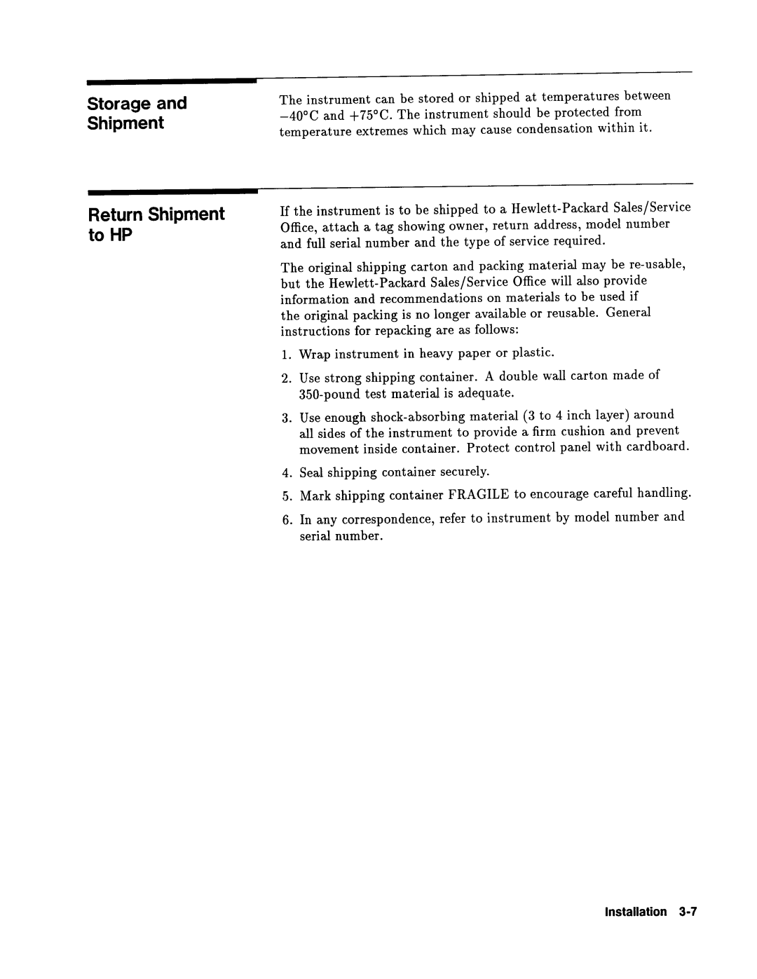 Agilent Technologies 08112-90004 service manual 