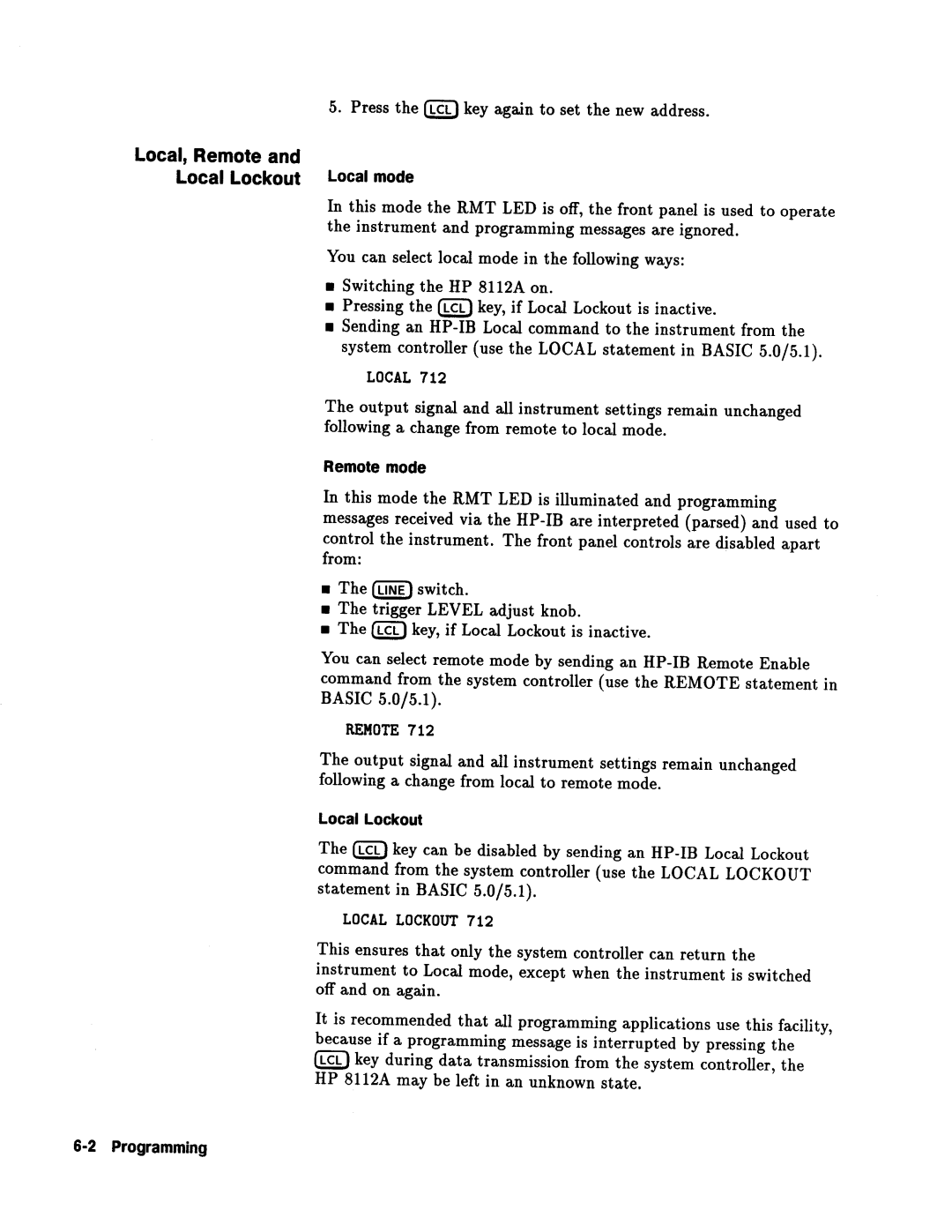 Agilent Technologies 08112-90004 service manual 