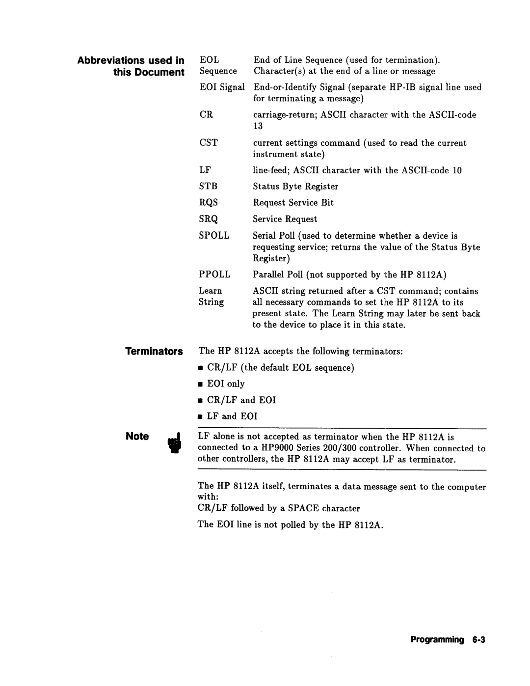 Agilent Technologies 08112-90004 service manual 