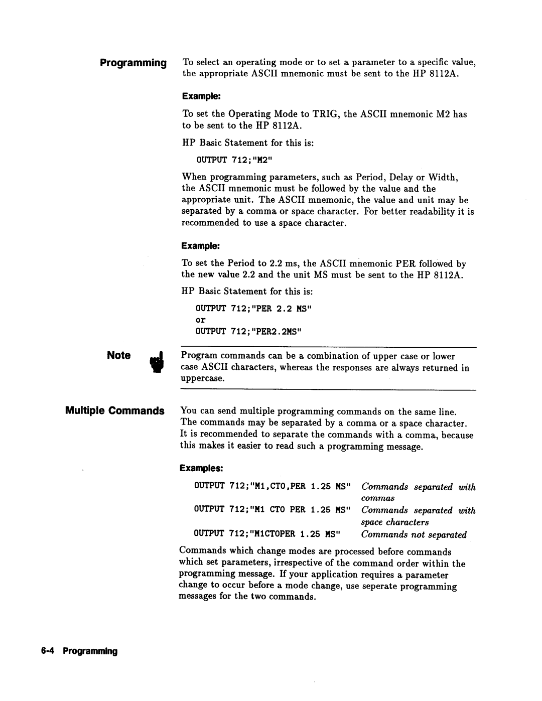 Agilent Technologies 08112-90004 service manual 