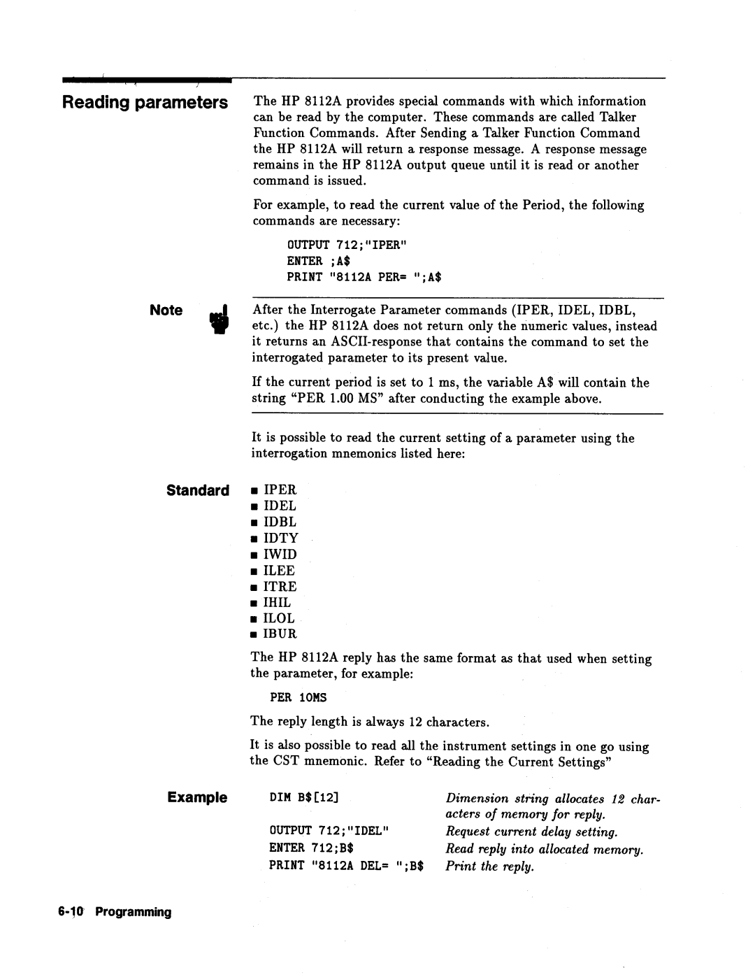 Agilent Technologies 08112-90004 service manual 