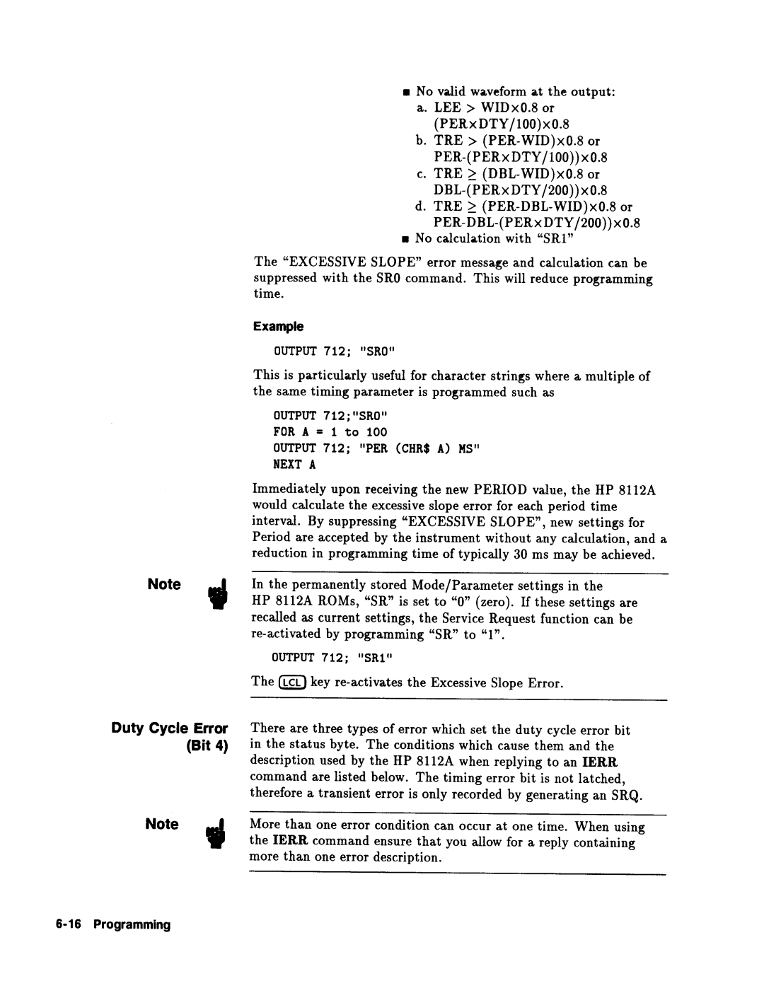 Agilent Technologies 08112-90004 service manual 