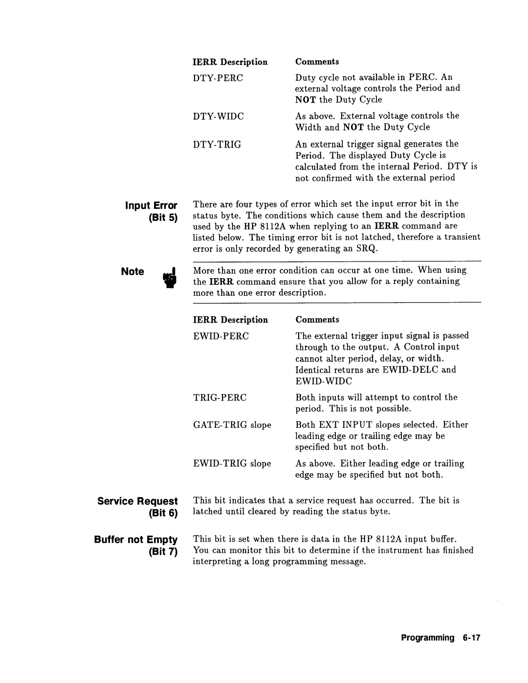 Agilent Technologies 08112-90004 service manual 