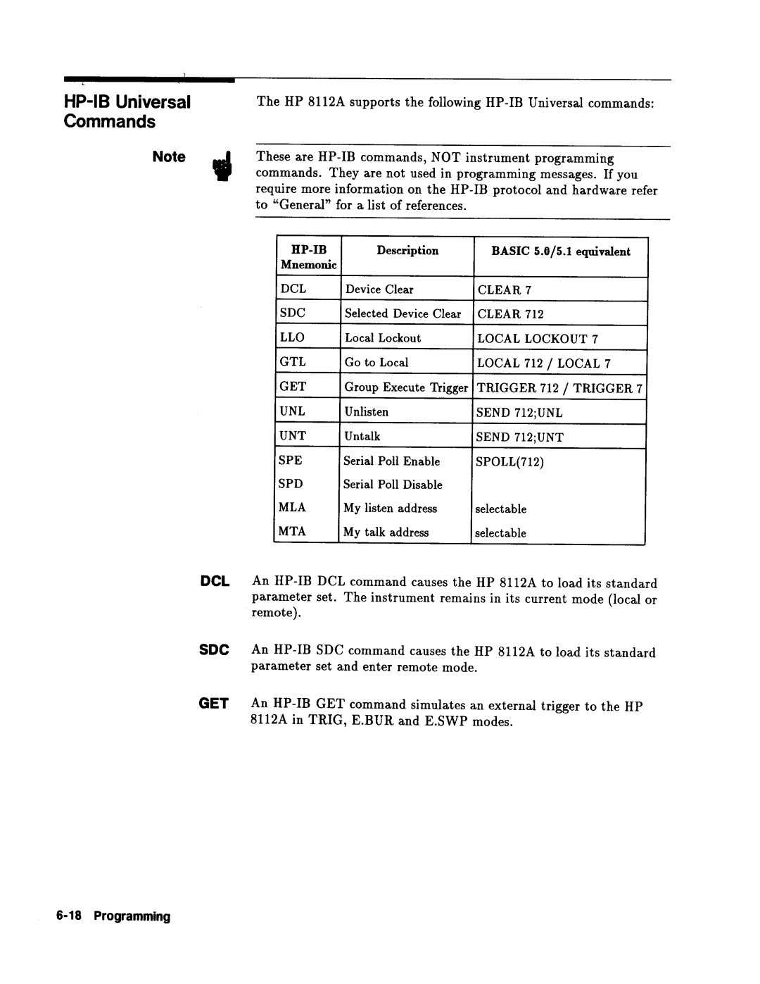 Agilent Technologies 08112-90004 service manual 