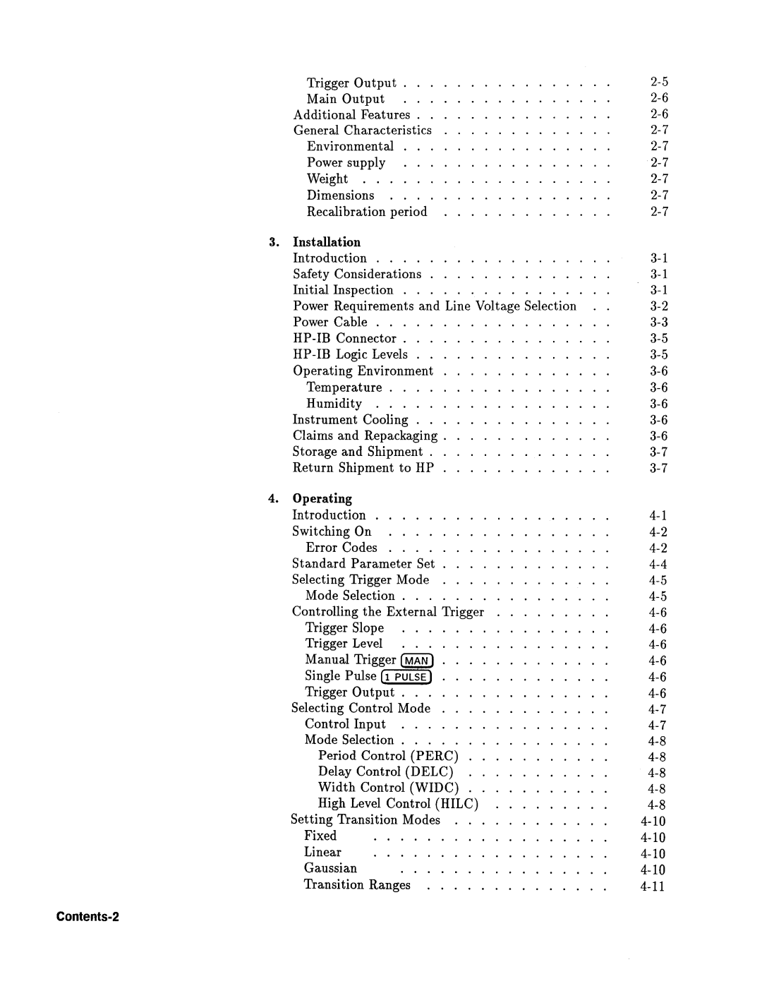 Agilent Technologies 08112-90004 service manual 