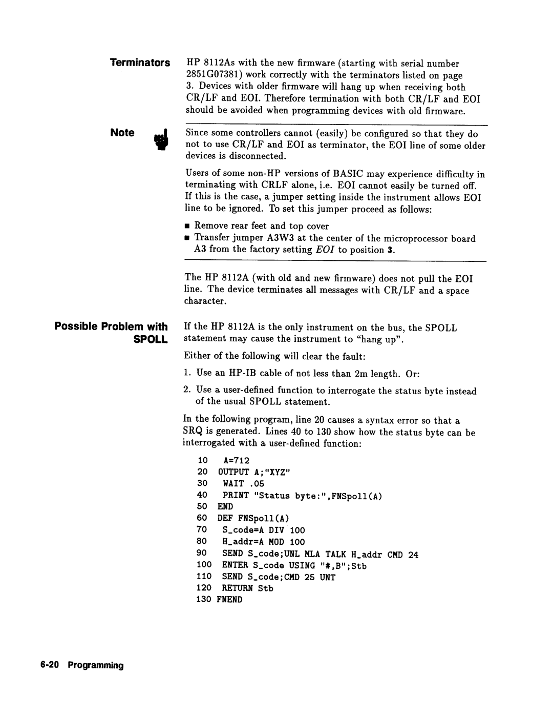 Agilent Technologies 08112-90004 service manual 