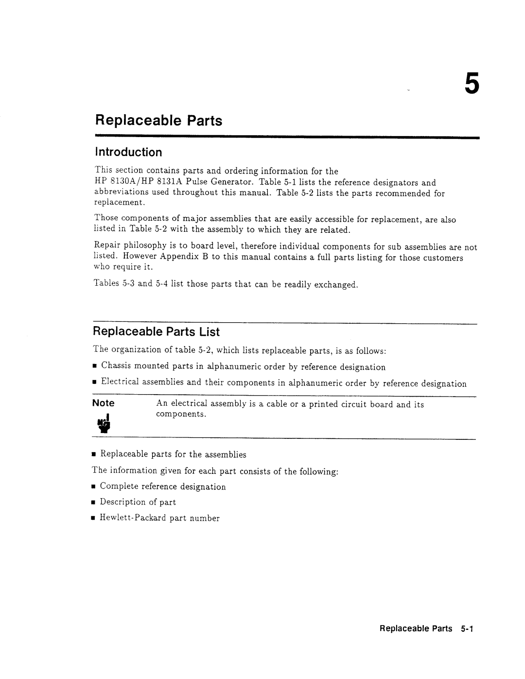 Agilent Technologies 08131-90001 service manual 