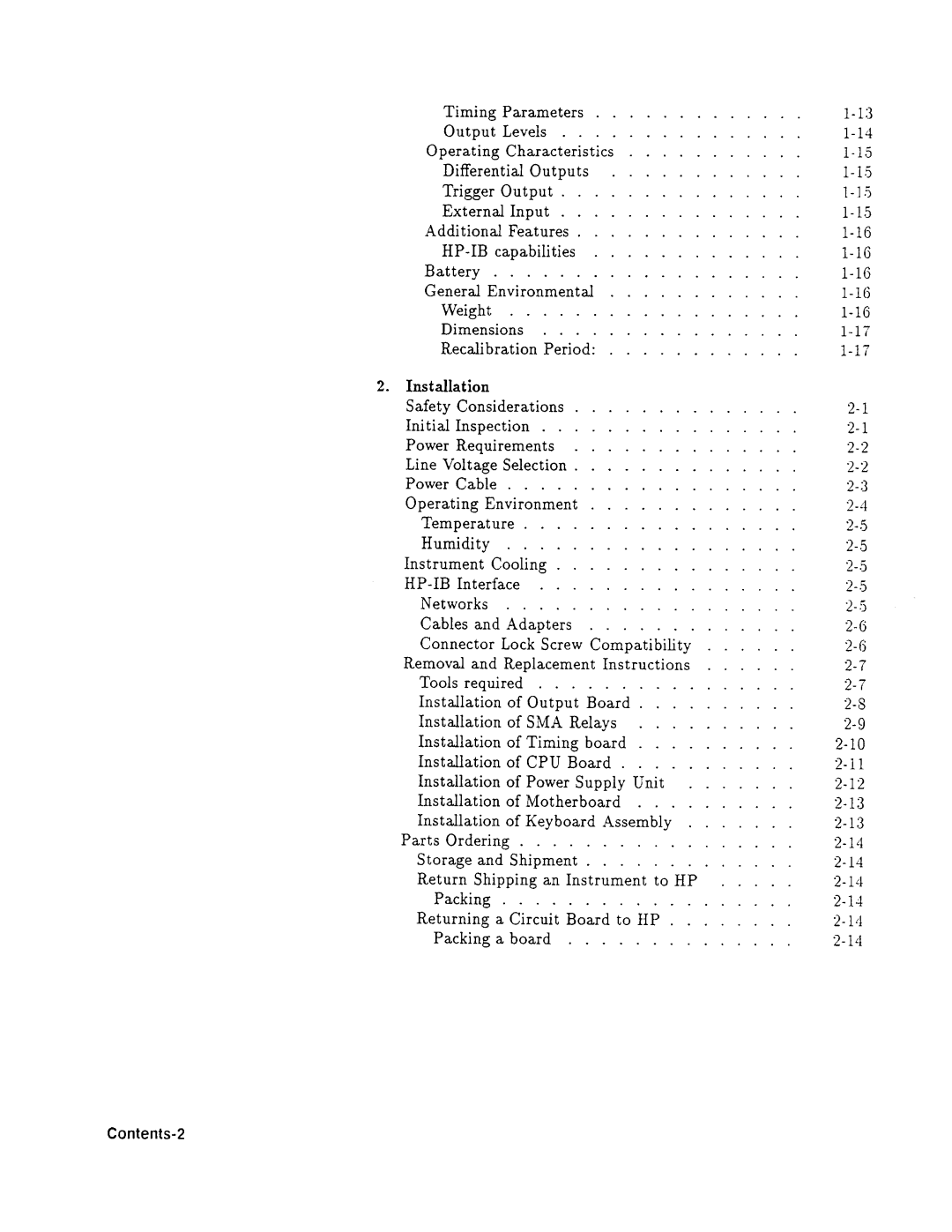 Agilent Technologies 08131-90001 service manual 