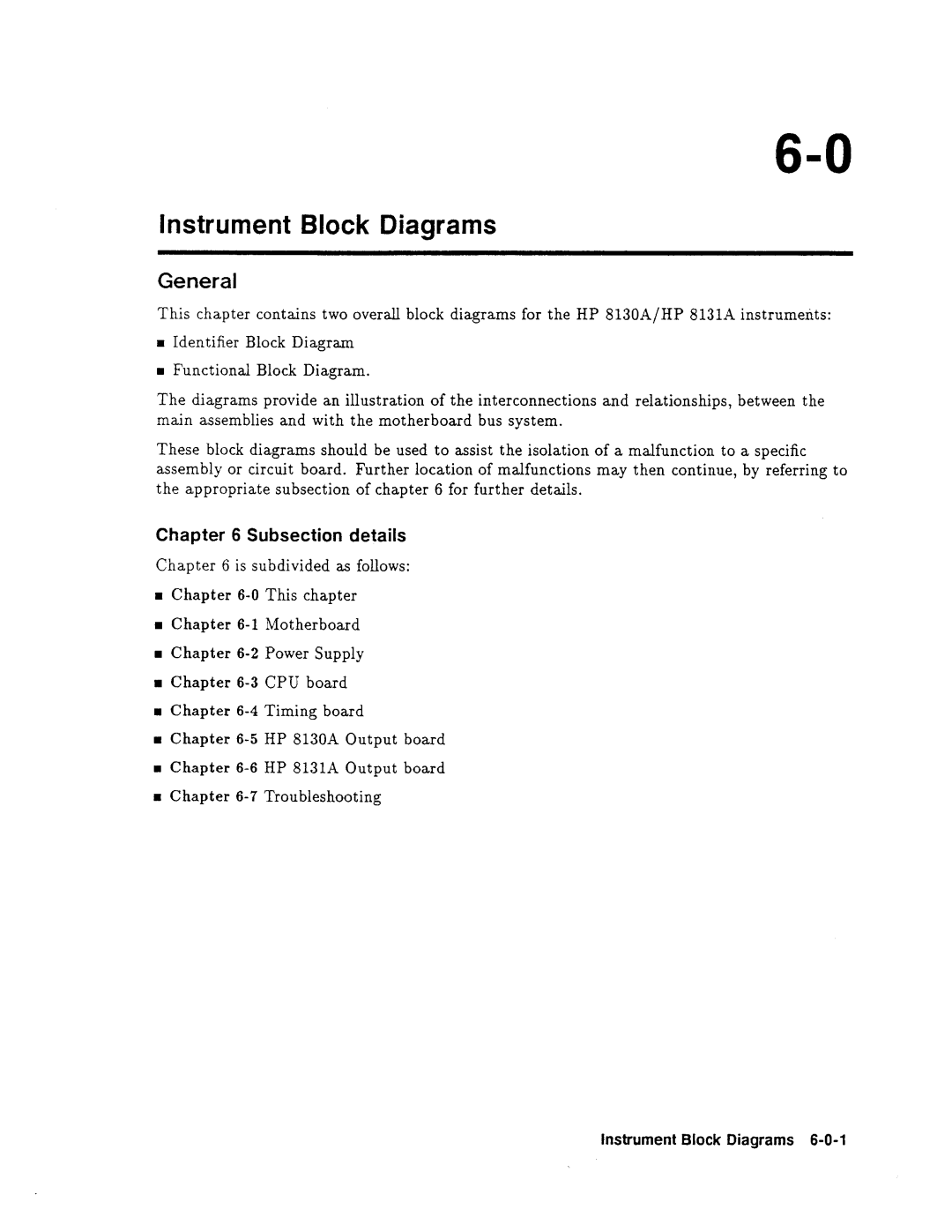 Agilent Technologies 08131-90001 service manual 