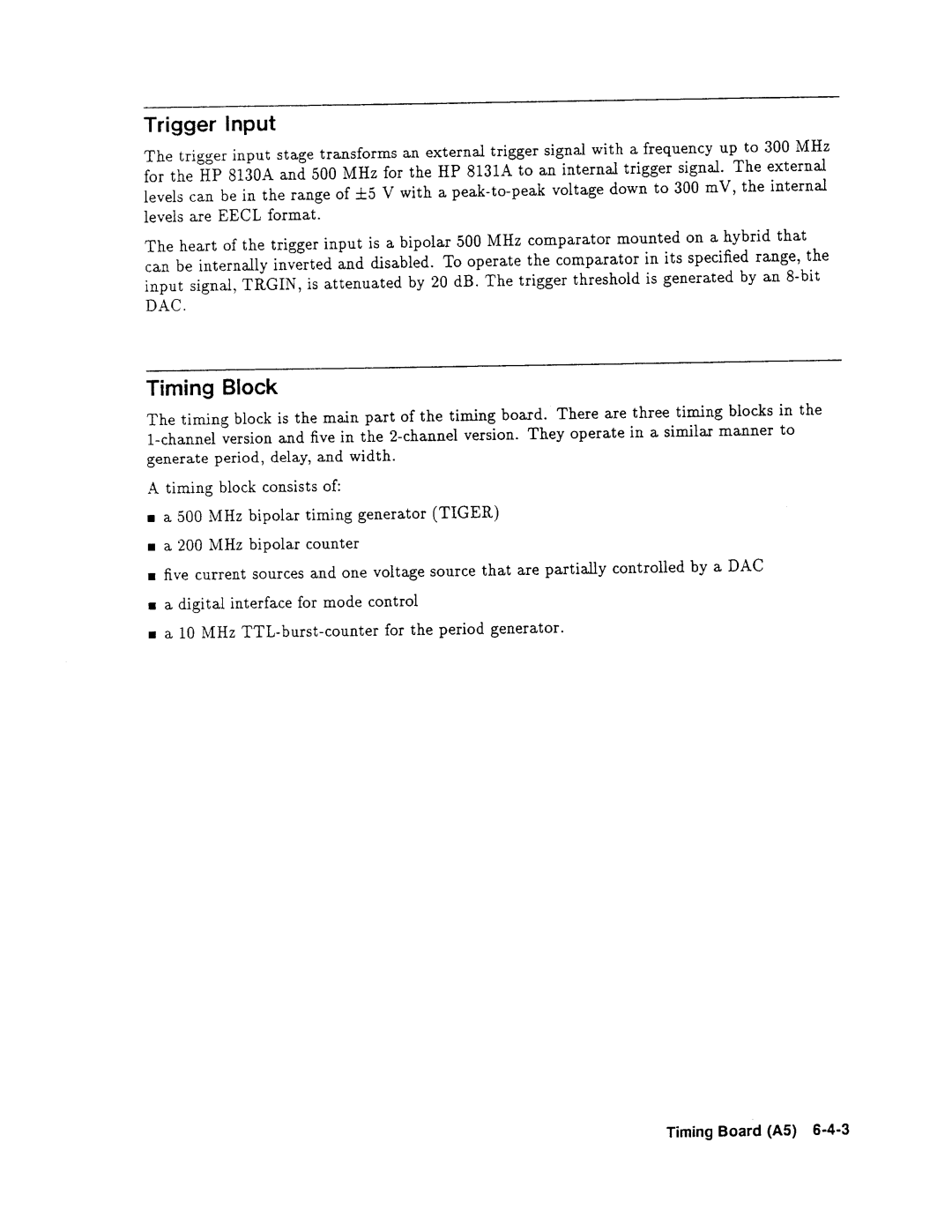 Agilent Technologies 08131-90001 service manual 